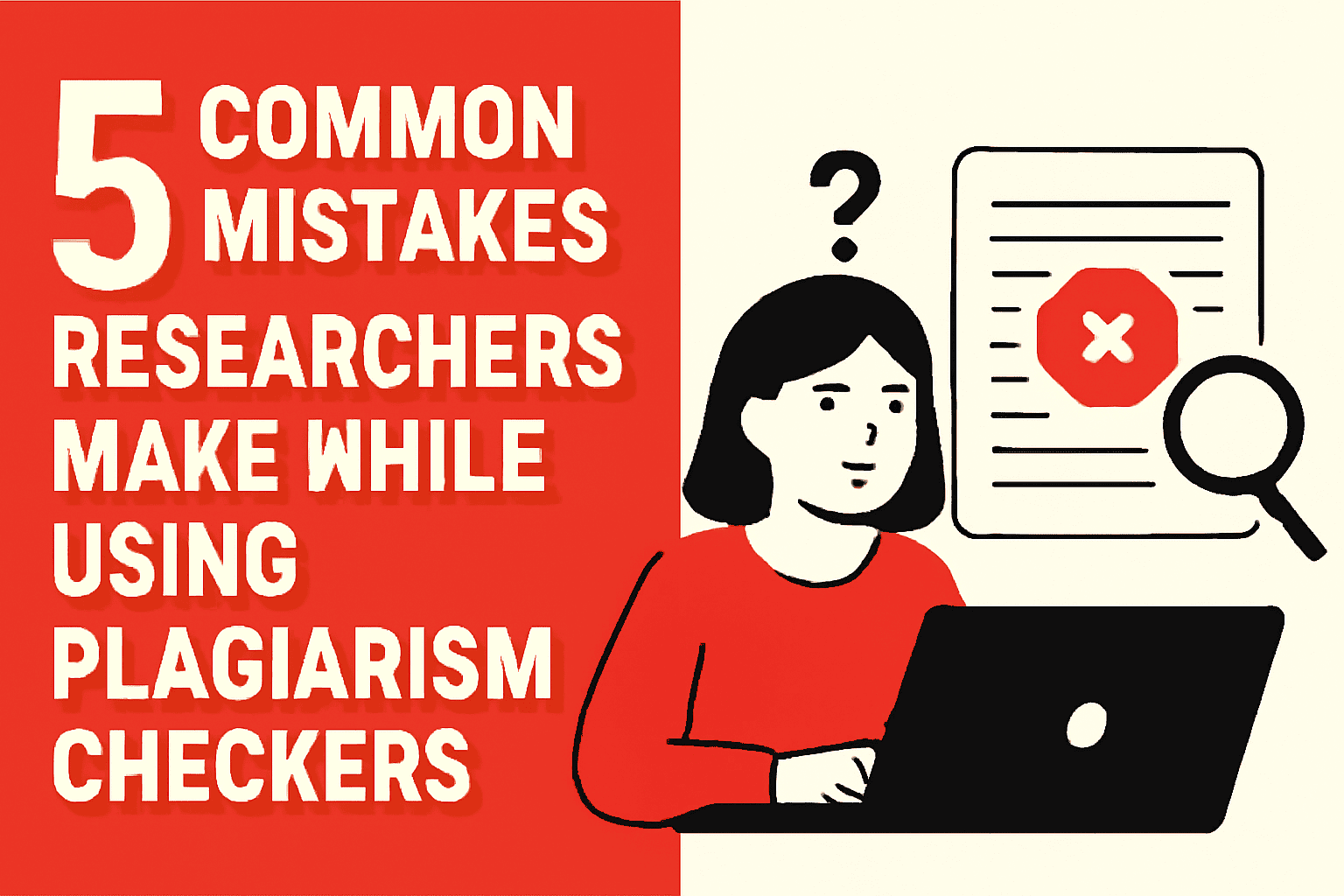 5 Common Mistakes Researchers Make While Using Plagiarism Checkers